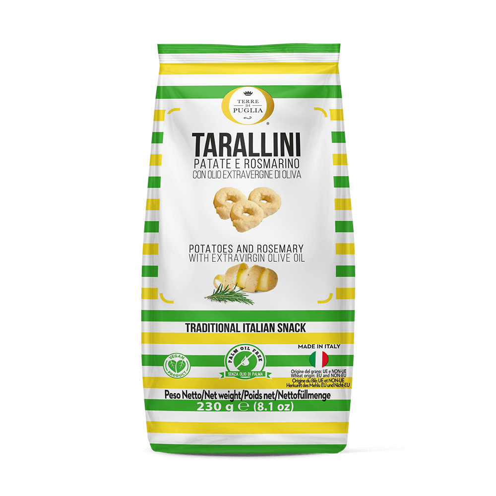 Terre di Puglia Millerighe Patate Rosmarino 230g