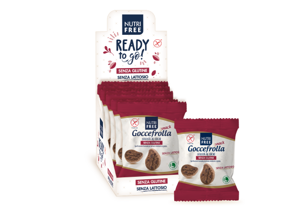 Nutrifree Goccefrolla snack biscotti cacao 40 g