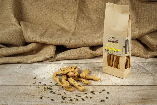 Sobon Yellow Stick 250 g snack salato da forno