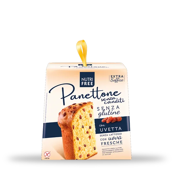 Nutrifree Dolci e ricorrenze Panettone uvetta senza canditi