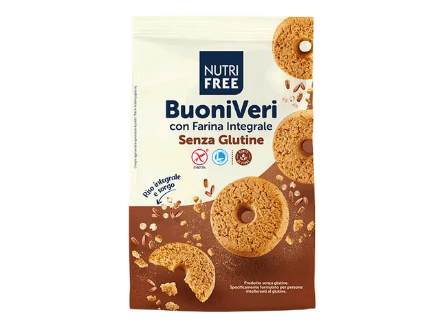 Nutrifree Buoni Veri biscotti senza glutine per colazione
