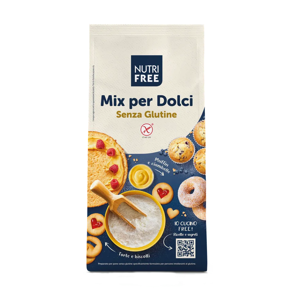 Nutrifree Farine e pangrattato Mix per Dolci senza glutine