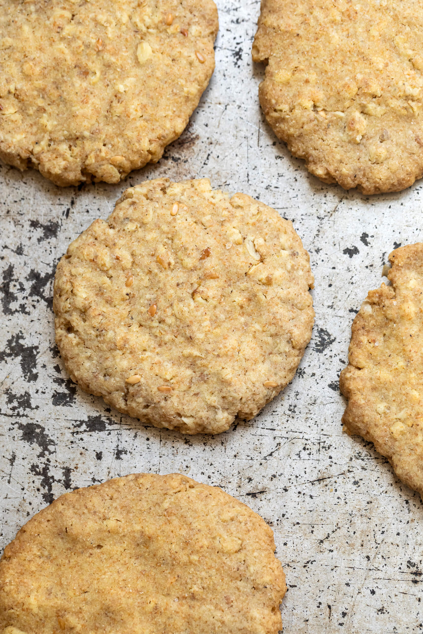 Aurora Zancanaro Biscotti Cookies Integrali Avena Lino 170g