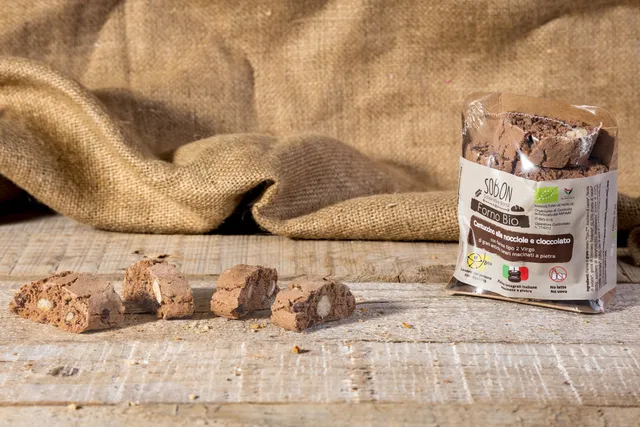 Sobon Dolci Cantuccino Nocciole Cioccolato 100g
