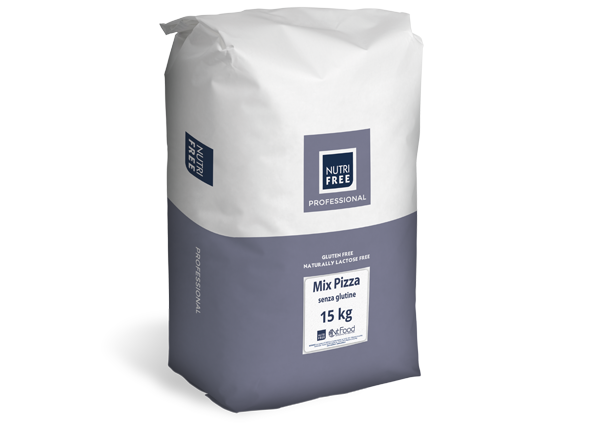 Nutrifree Farine Mix per Pizza 15 kg senza glutine