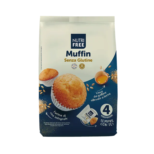 Nutrifree Muffin merendina senza glutine monoporzione