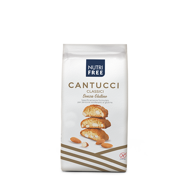 Nutrifree Cantucci biscotti toscani senza glutine Vin Santo