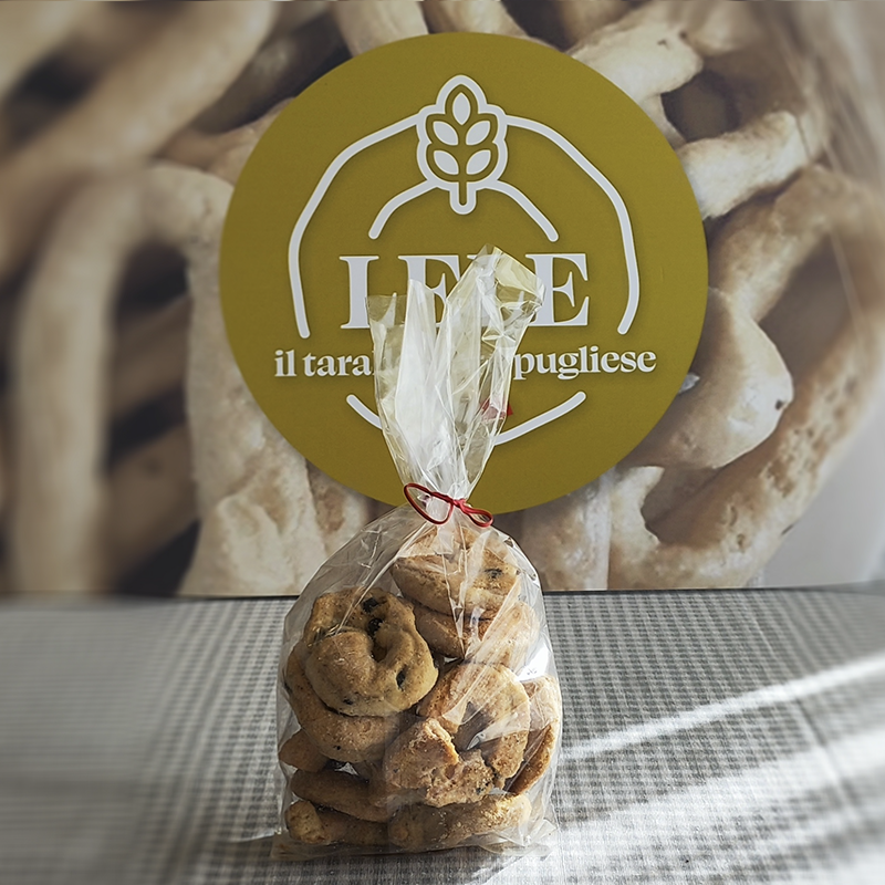 Lele il tarallo d’oro pugliese Box Taralli dolci 8x350 g assortiti