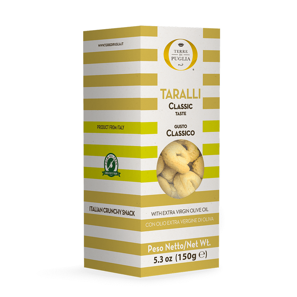 Terre di Puglia Taralli Gourmet Box Classico 150g