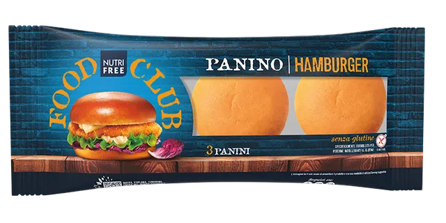 Nutrifree Panino Hamburger 110gr pane senza glutine 3 pezzi