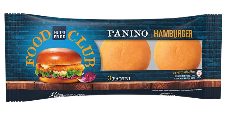 Nutrifree Panino Hamburger 110gr pane senza glutine 3 pezzi
