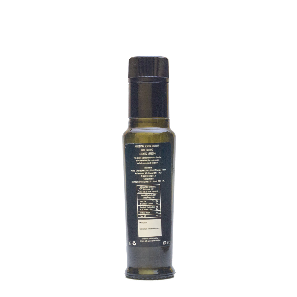 Danieli Olio Extravergine Oliva 100ml Astuccio Puglia
