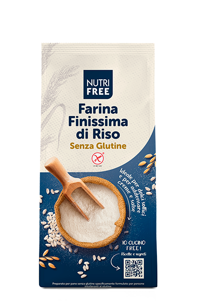 Nutrifree Farine e pangrattato Farina Finissima di Riso dolci
