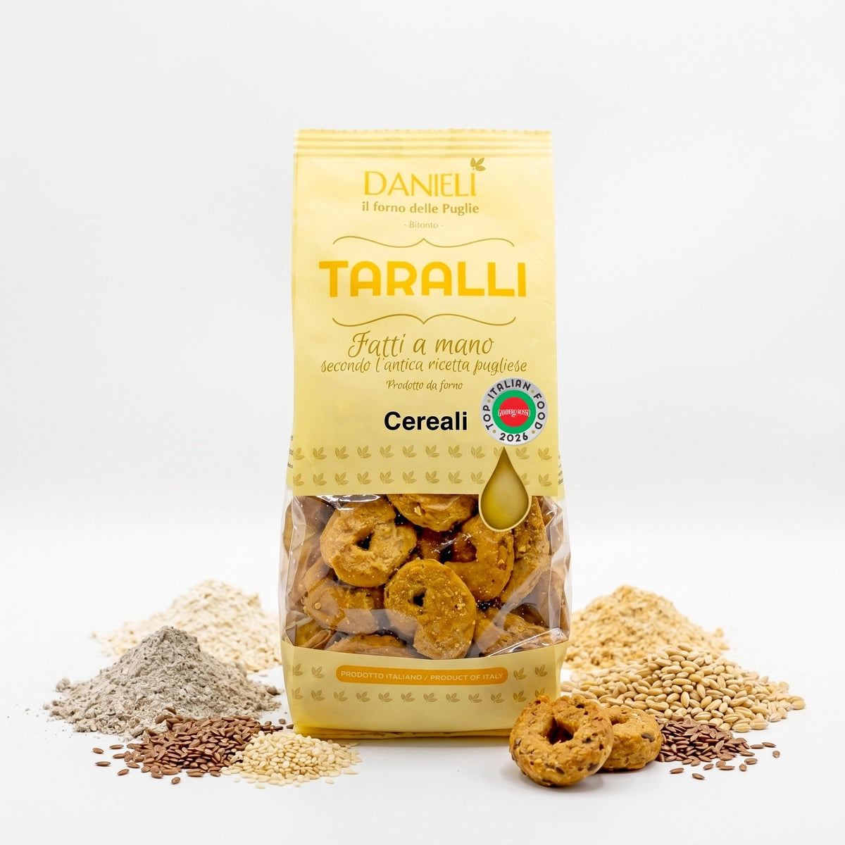 Danieli Taralli Salutari 5 Cereali taralli 240g croccanti