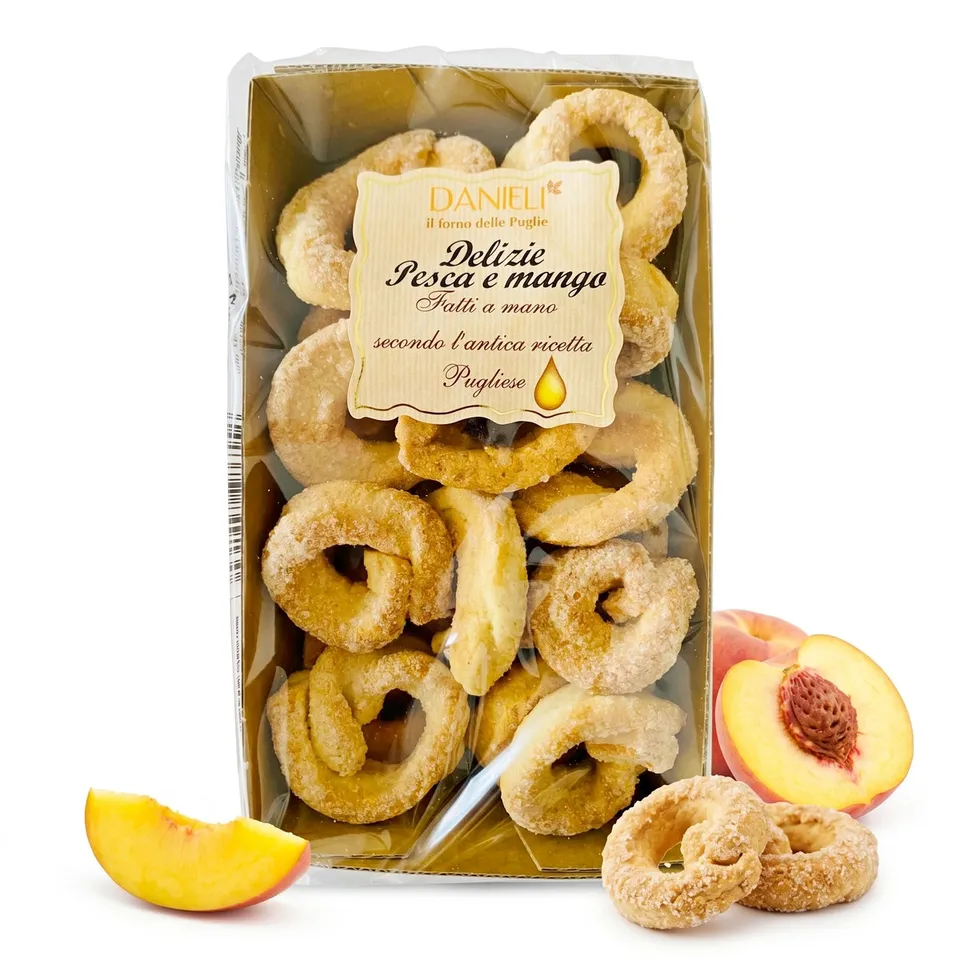 Danieli Taralli Dolci pesca e mango biscotti 250g