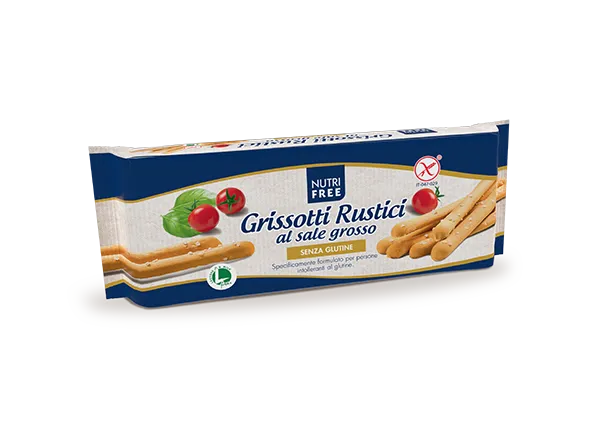 Nutrifree Grissotti Rustici grissini sale grosso