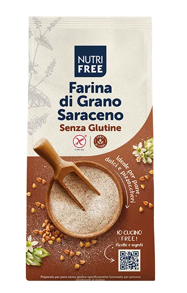 Nutrifree Farina di Grano Saraceno senza glutine proteica