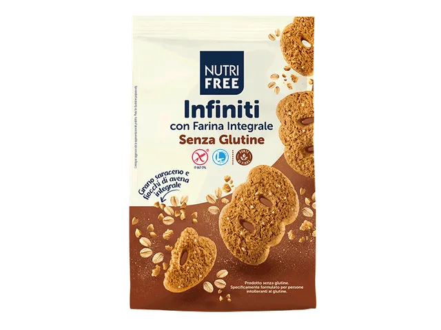 Nutrifree Infiniti Biscotti Integrali per Colazione