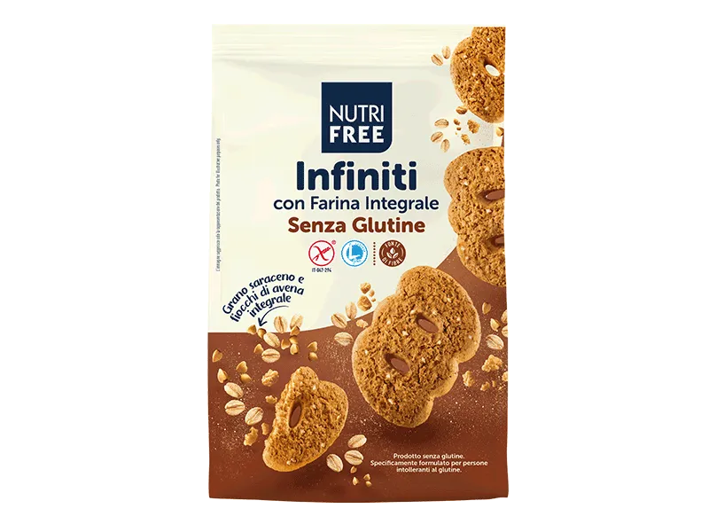 Nutrifree Infiniti Biscotti Integrali per Colazione