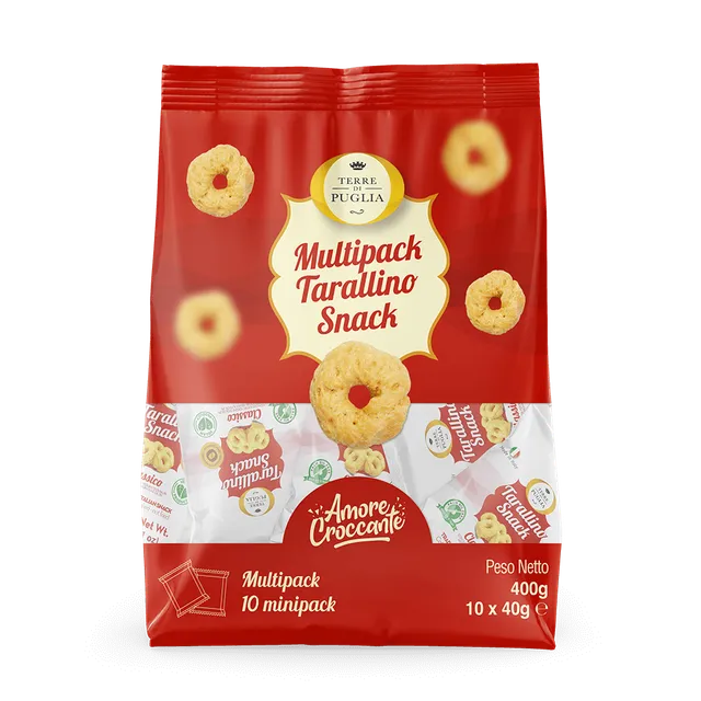 Terre di Puglia Tarallino Snack multipack 40g