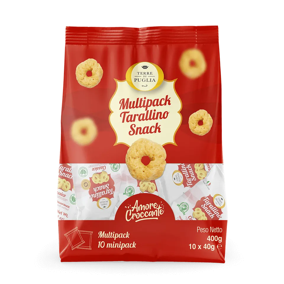 Terre di Puglia Tarallino Snack multipack 40g