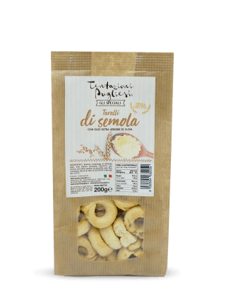 Tentazioni Pugliesi Speciali Taralli semola 6x200g grano duro