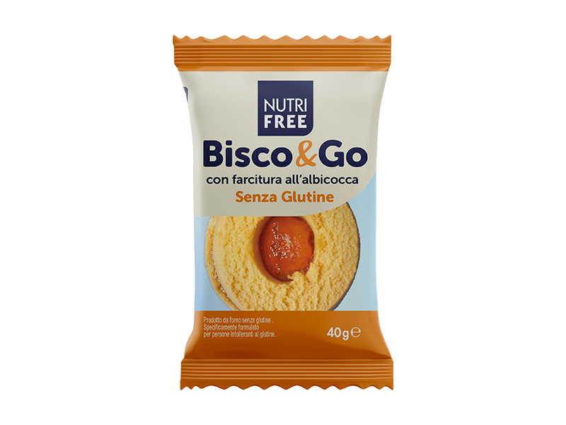 Nutrifree Bisco&Go Albicocca Biscotto Monoporzione