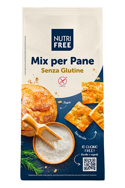Nutrifree Mix per Pane preparato senza glutine