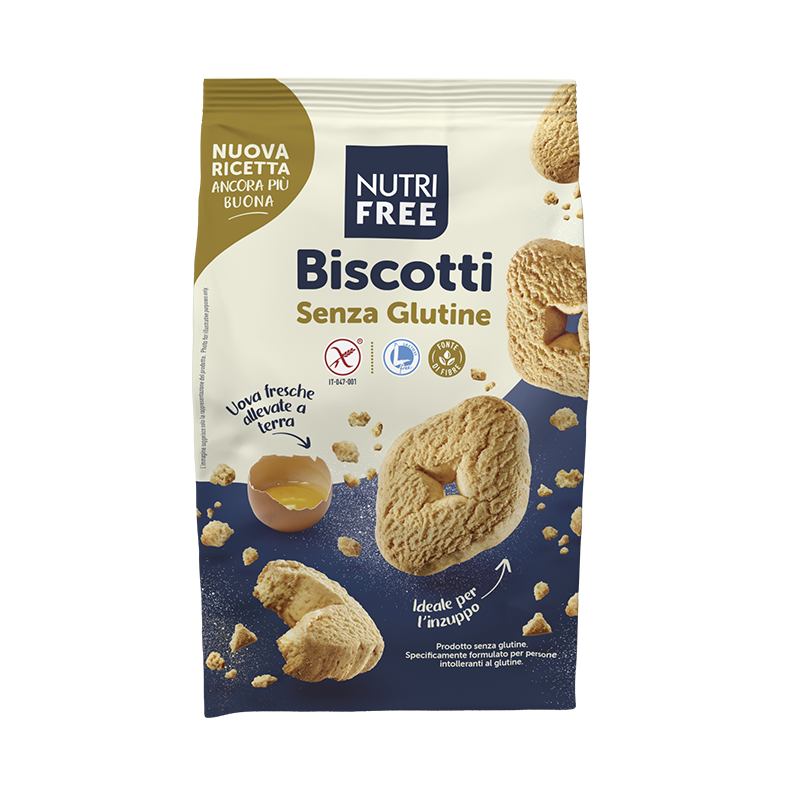 Nutrifree Colazione e biscotti Biscotti senza glutine e lattosio