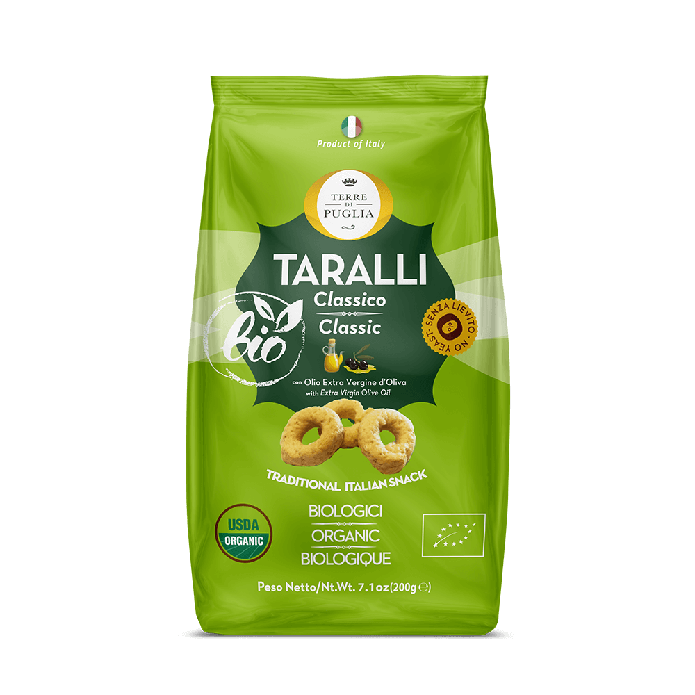 Terre di Puglia Taralli Bio classico 200g forno bio