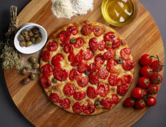 Danieli Focaccia Barese Pomodoro Olive 800g
