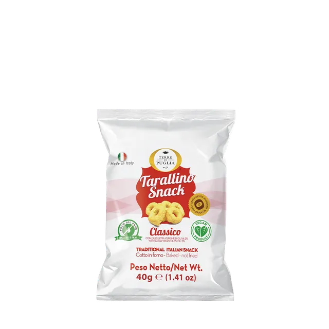 Terre di Puglia Tarallino Snack classico taralli 40g