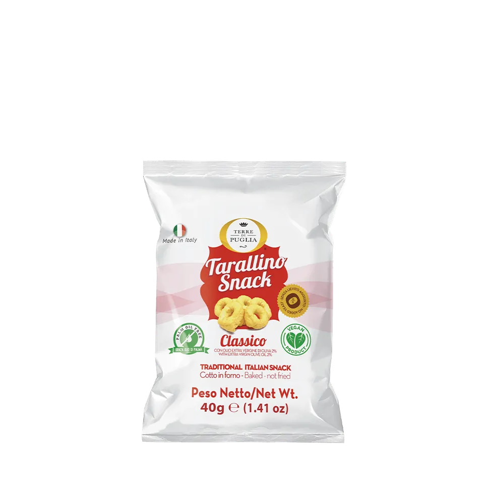 Terre di Puglia Tarallino Snack classico taralli 40g