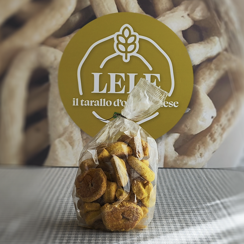 Lele il tarallo d’oro pugliese Box Taralli dolci 8x350 g assortiti