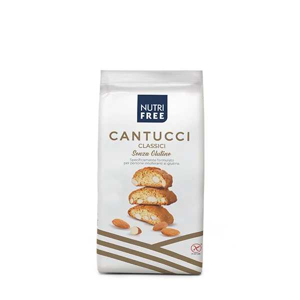 Nutrifree Cantucci biscotti toscani senza glutine Vin Santo