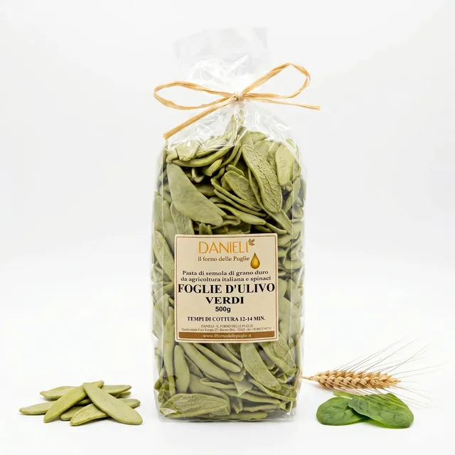 Danieli Orecchiette foglie ulivo spinaci pasta 500g