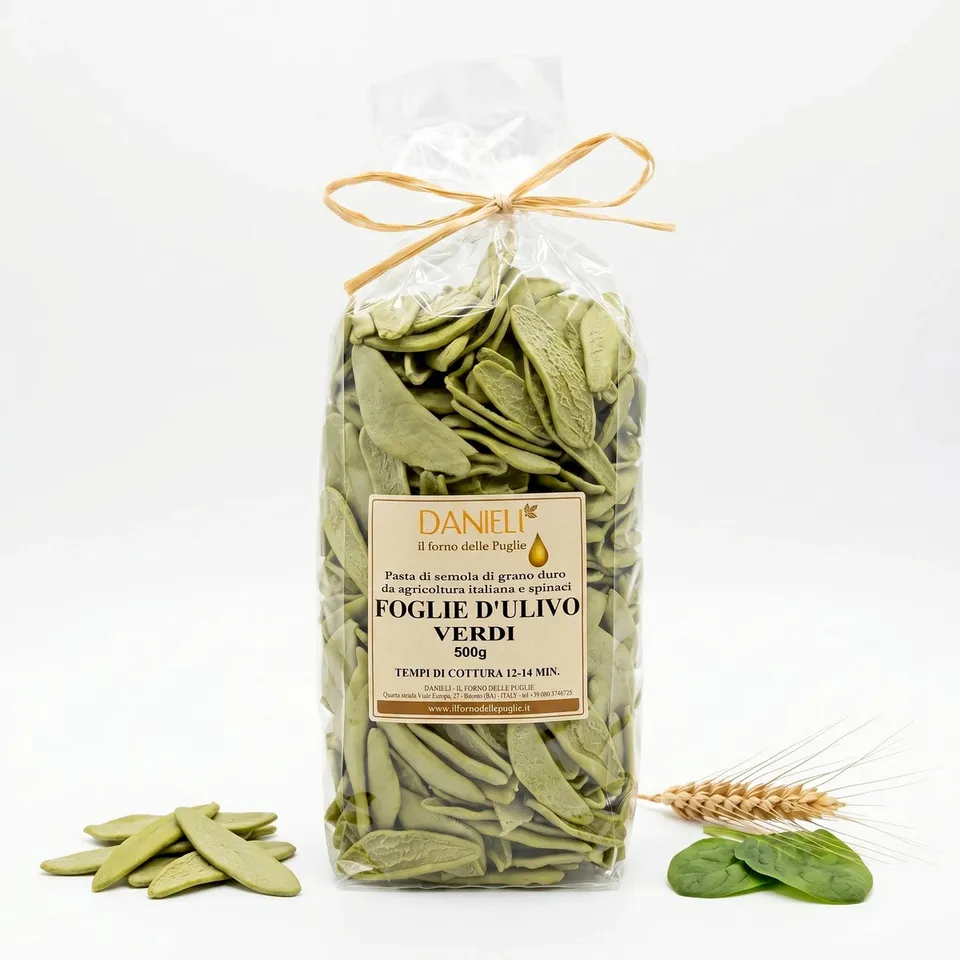 Danieli Orecchiette foglie ulivo spinaci pasta 500g