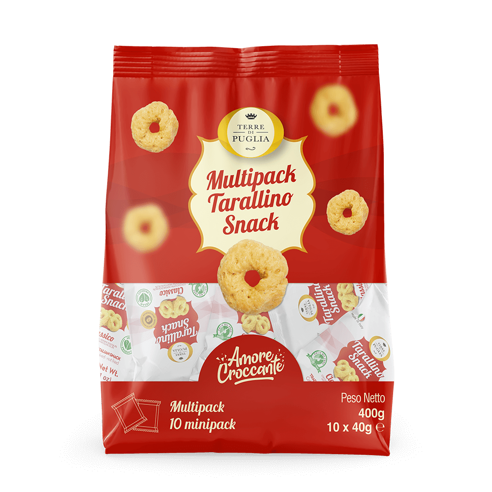 Terre di Puglia Tarallino Snack multipack 40g