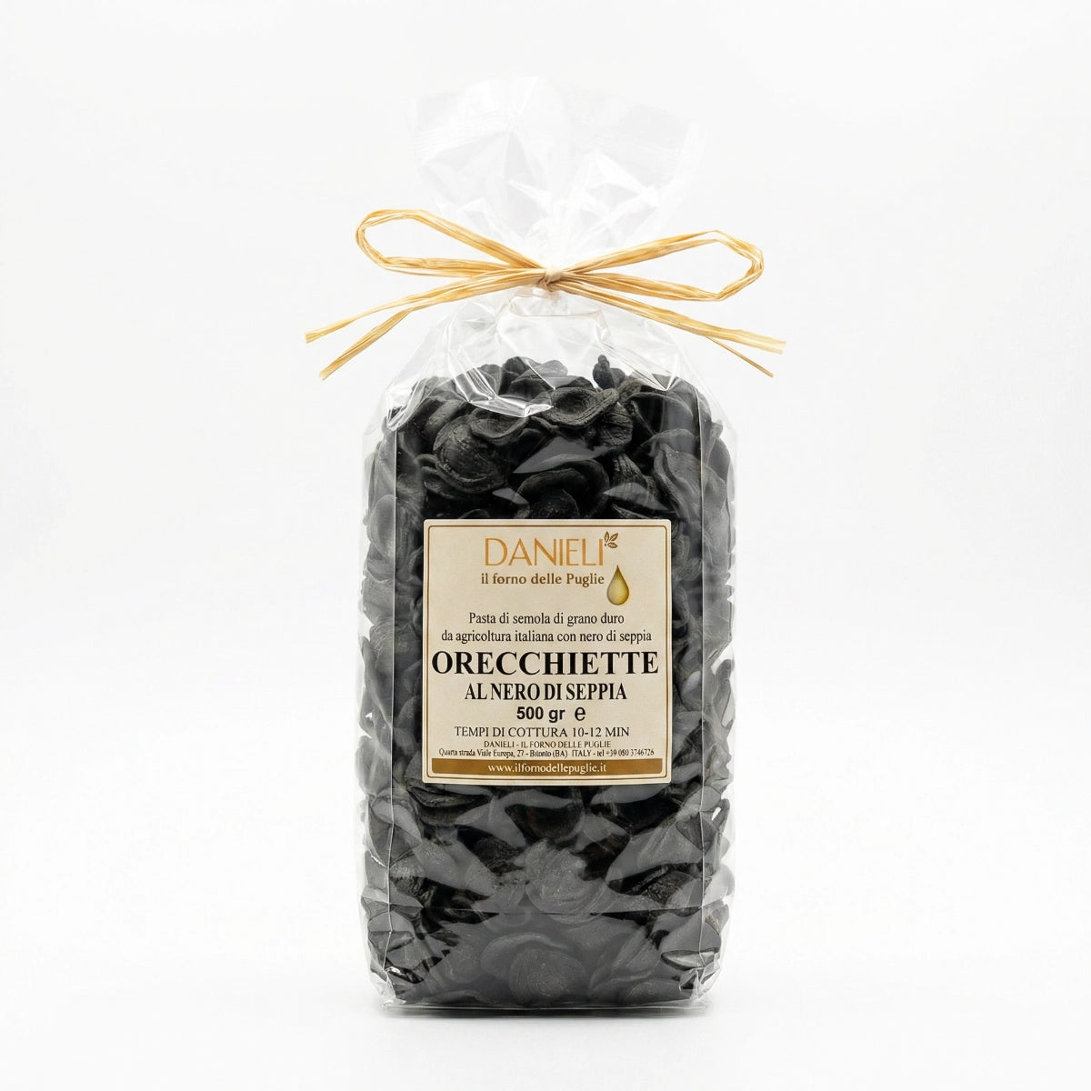 Danieli Orecchiette Nero Seppia 500g Pasta Mare