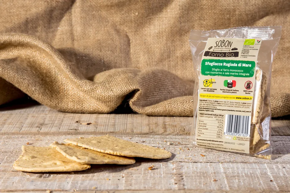 Sobon Snack Sfogliacce Rugiada di Mare 100g