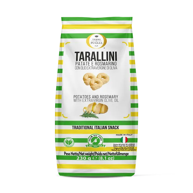 Terre di Puglia Millerighe Patate Rosmarino 230g