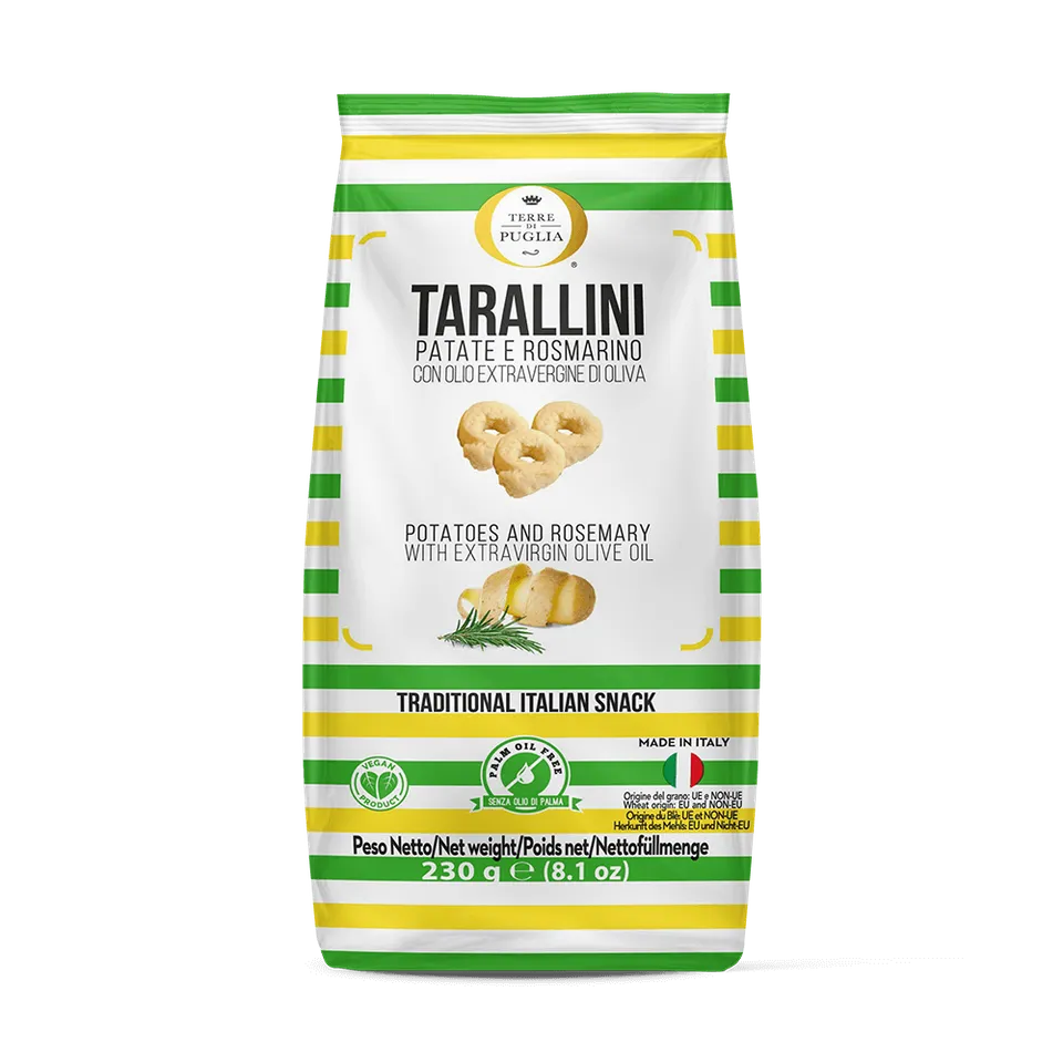 Terre di Puglia Millerighe Patate Rosmarino 230g