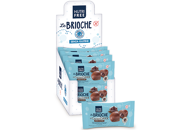 Nutrifree Le Brioche al Cacao Dark senza glutine 8 pz