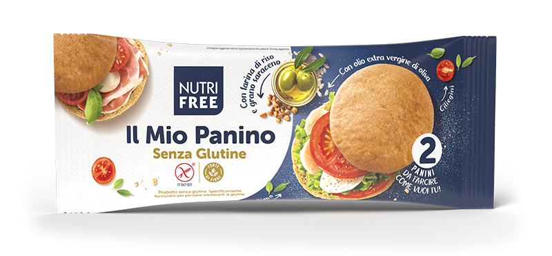 Nutrifree Pane e sostituti Il Mio Panino pane x2 senza lattosio