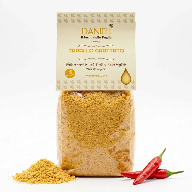 Danieli Tarallo Grattato Peperoncino pangrattato 400g