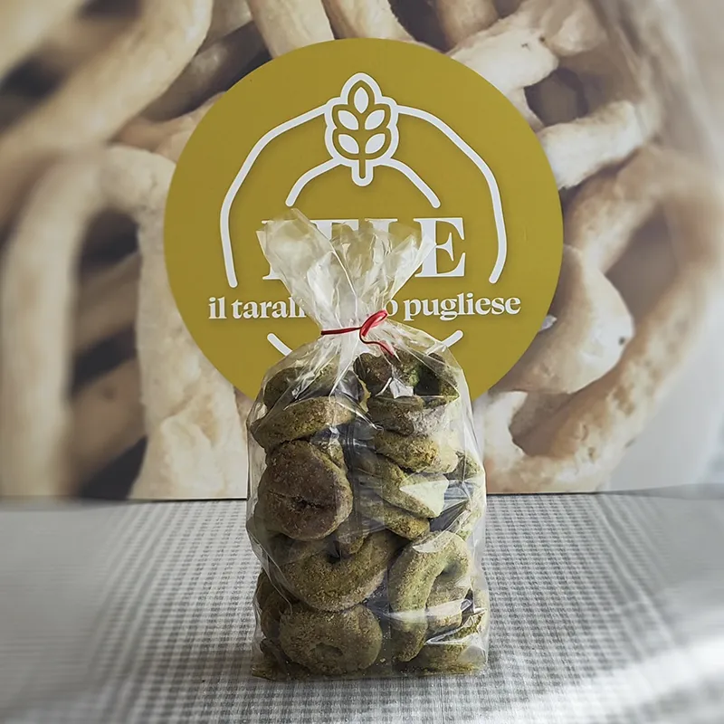 Lele il tarallo d’oro pugliese Taralli dolci pistacchio 1 Kg