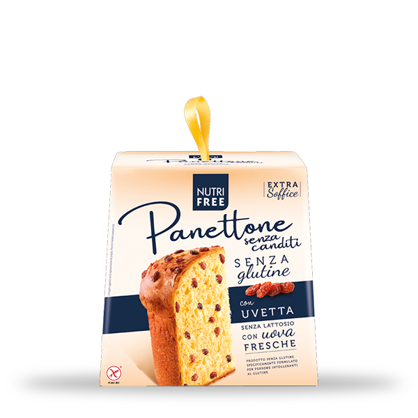 Nutrifree Dolci e ricorrenze Panettone uvetta senza canditi