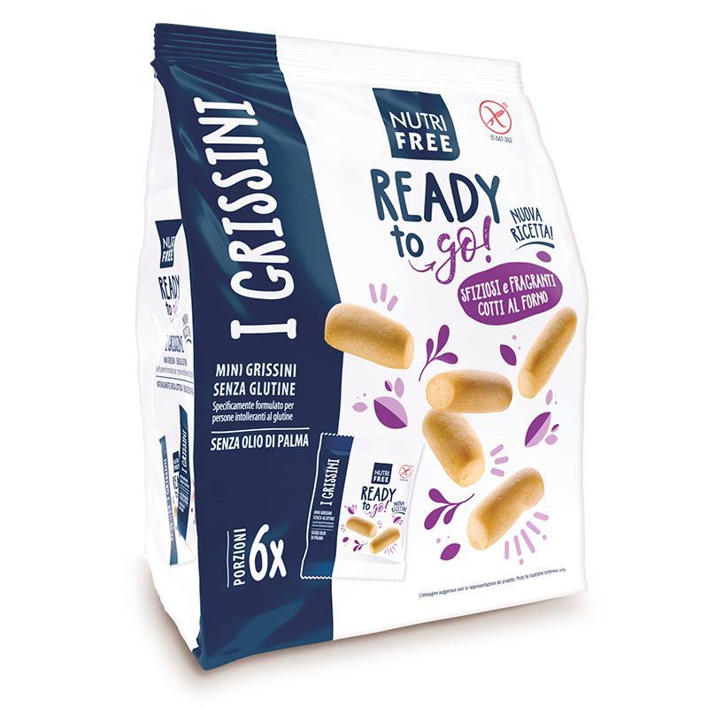 Nutrifree Pane e Sostituti I Grissini grissini 8 monoporzioni