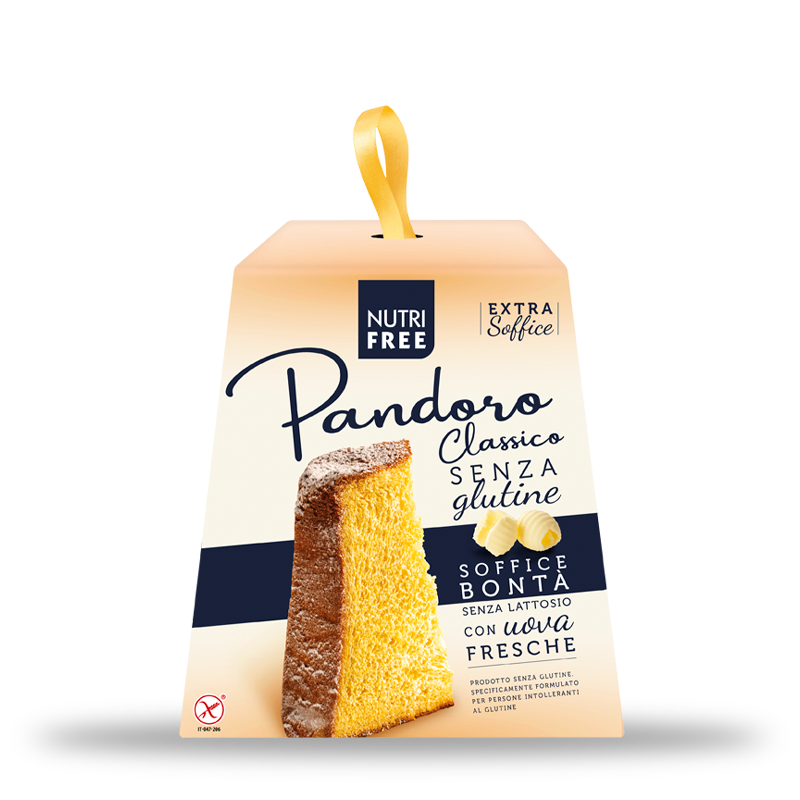 Nutrifree Dolci e ricorrenze Pandoro pandoro senza glutine e lattosio