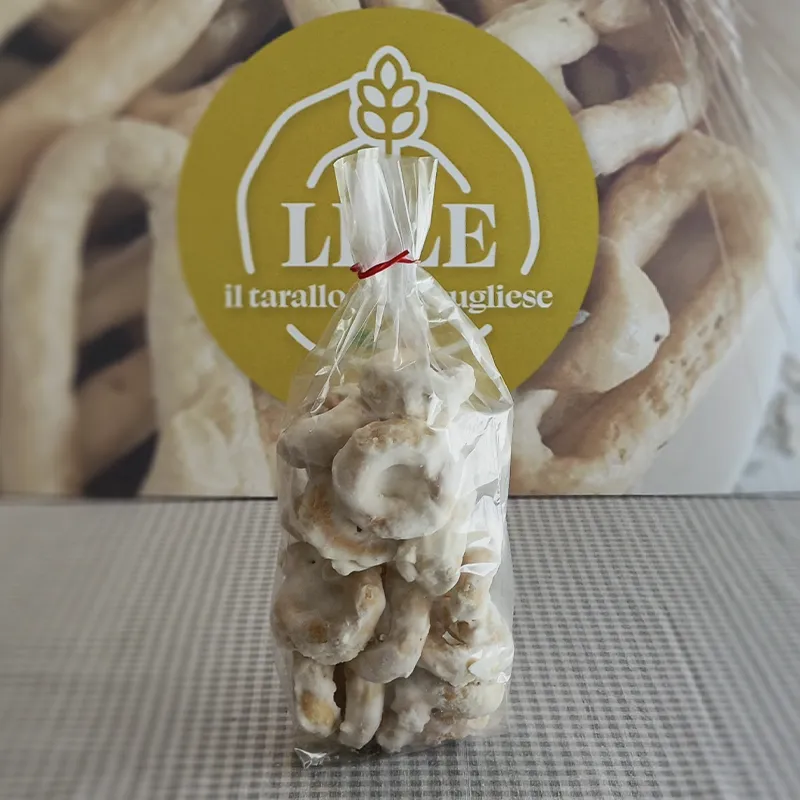 Lele Taralli dolci uovo biscotti 350 g glassati